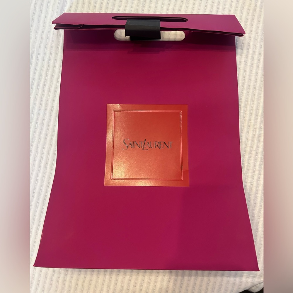 Saint Laurent Fuchsia Tote Bag